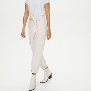 Aritzia wilfred free nova pant NWT birch size 12